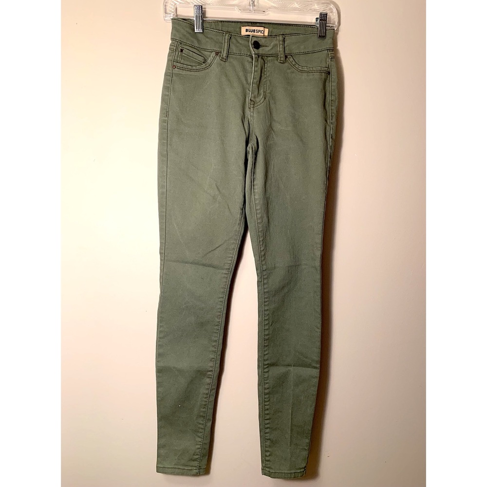 *NEW* Army Green Soft Skinny Jeans
